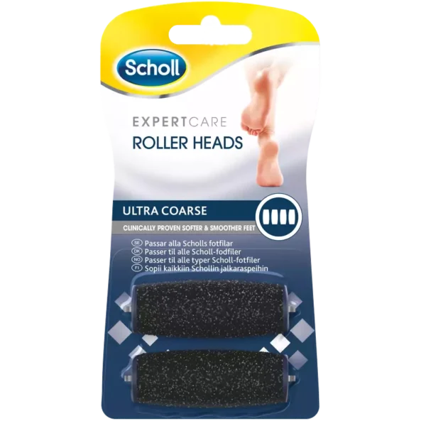 Scholl Electronic Ultra Coarse Refill 2 Pieces