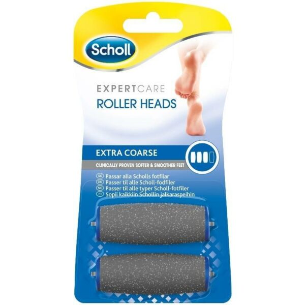 Scholl Extra Coarse Roller Head Refill 2 Pieces