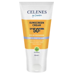 Celenes Herbal Sunscreen Face Cream Dry/Sensitive SPF 50 - 50 ml