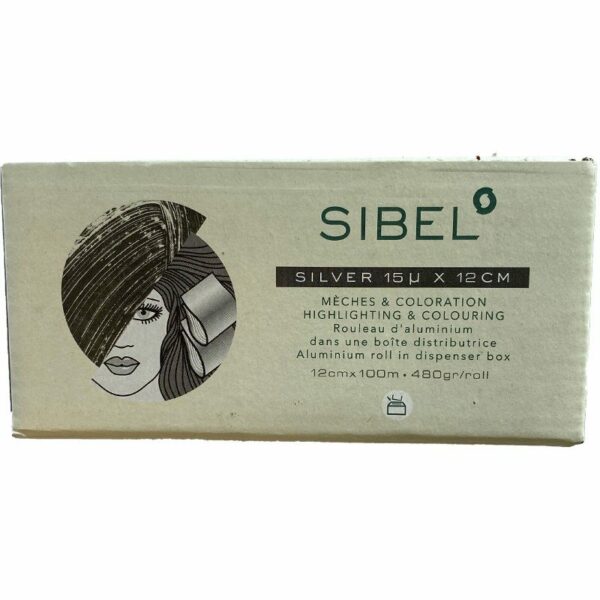 Sibel High Light Foile Silver 100 m.