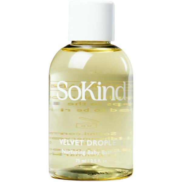 SoKind Velvet Droplets Nurturing Baby Bath Oil 75 ml