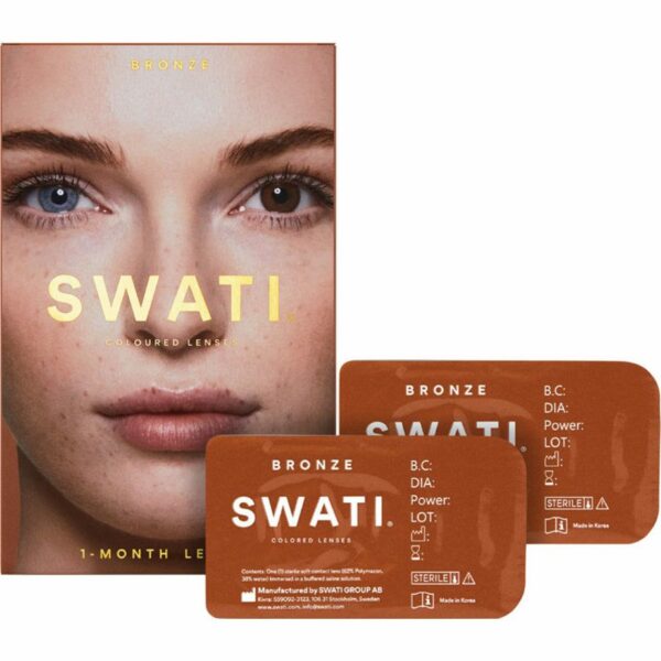 SWATI Cosmetics 1 Month Lenses - Bronze