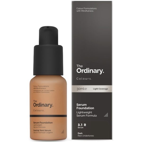 The Ordinary Serum Foundation 30 ml - 3.1 R Dark Red