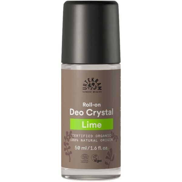 Urtekram Lime Roll-On Deo Crystal 50 ml