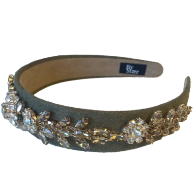By Stær VITA Hairband - Army With Stone