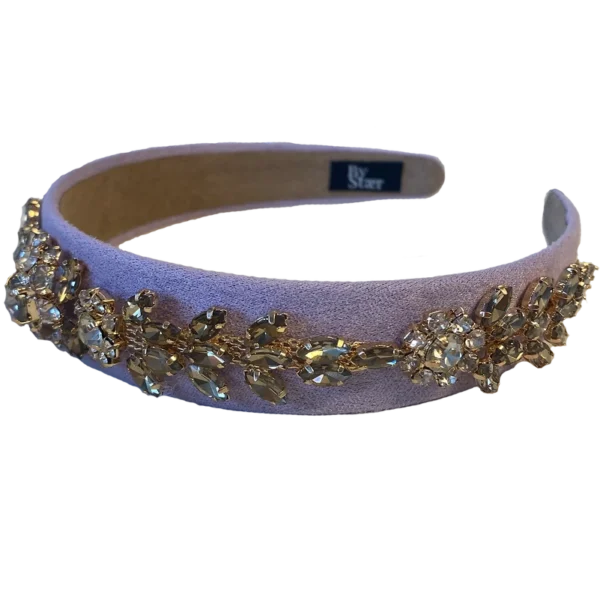 By Stær VITA Hairband - Purple With Stone