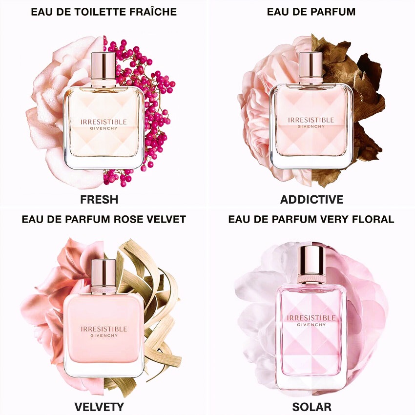 Givenchy Irresistible Eau de Parfume - Luksuriøs duft til kviner med blomster- og frugtnoter